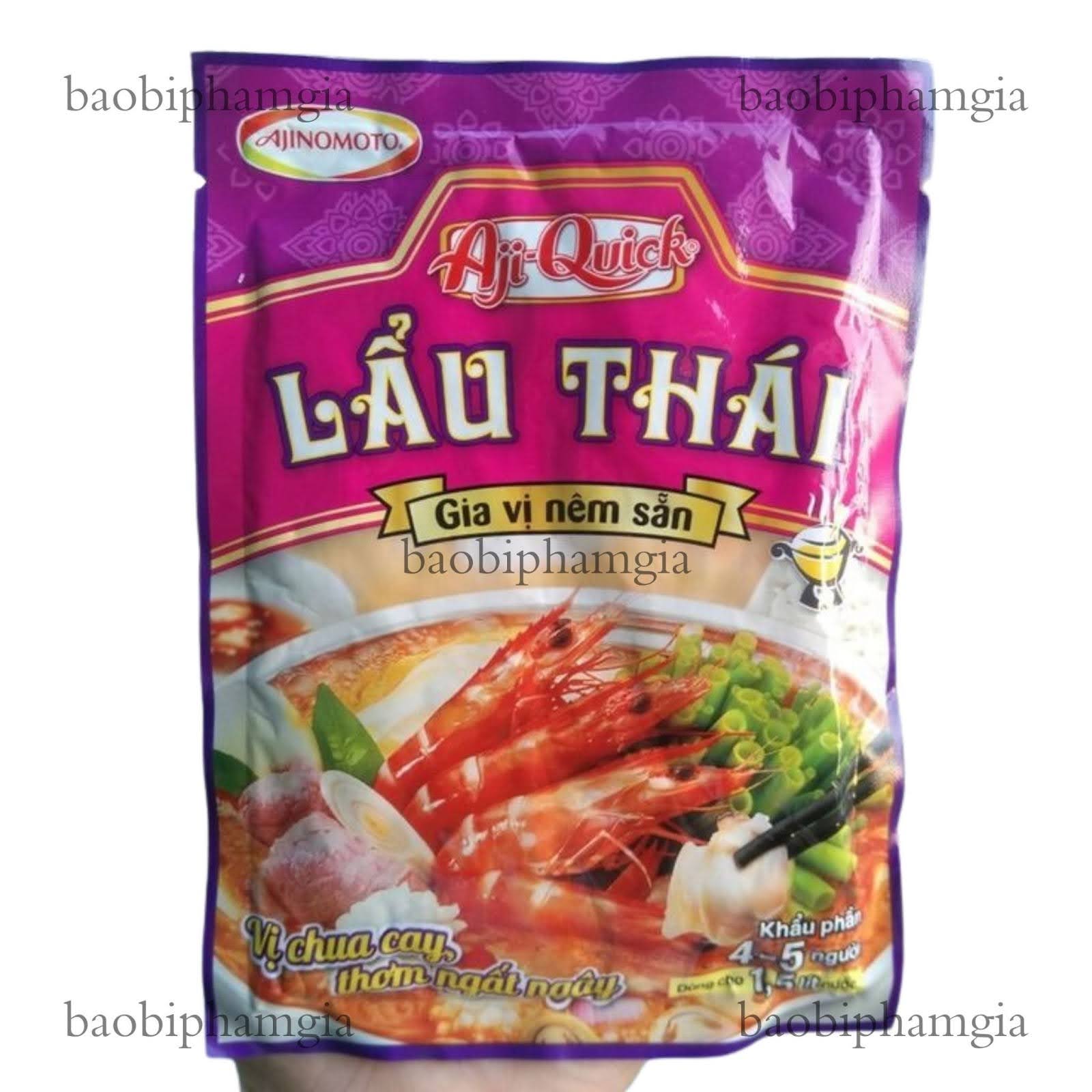 bao bì gói gia vị nấu ăn